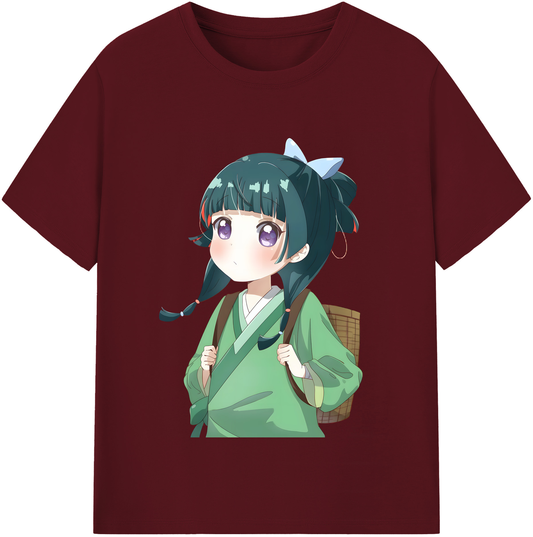 （画像用） 薬屋のひとりごと The Apothecary Diaries 綿100％半袖Tシャツ（フロントプリント）
